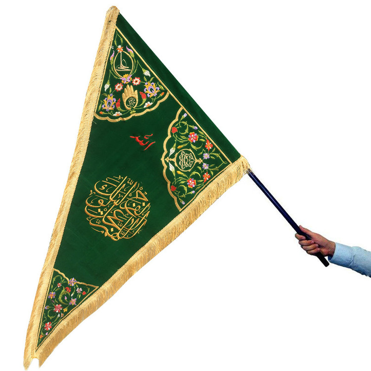 پرچم طرح سردری مدل اللهم عجل لولیک الفرج کد tri06-R