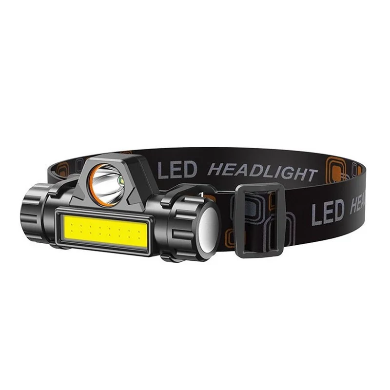 چراغ قوه هدلایت و پیشانی شارژی دو کاره مگنتی مدل HIGH POWER HEAD LAMP دارای دو پنل نوردهی نقطه ای و گسترده (کیفیت عالی)