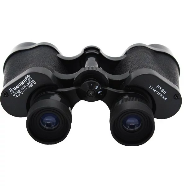 دوربین دوچشمی شکاری بایگیش مدل BAIGISH 8X30 دارای لنز های ضد بخار،وضوح تصویر اچ دی HD،مناسب برای نگهبانی،طبیعت گردی و...