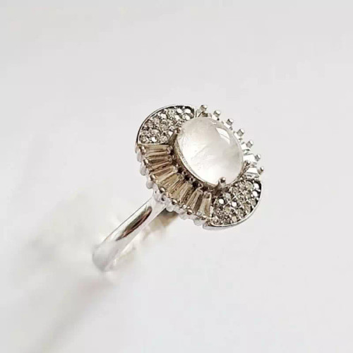 انگشتر نقره زنانه تایلندی نگین در نجف0