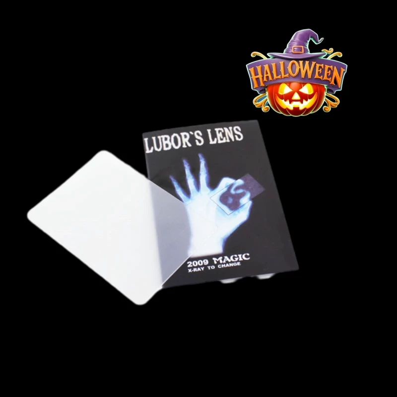 ابزار شعبده بازی طلق جادویی Lubors Lens.لنز جادویی نامرئی کننده