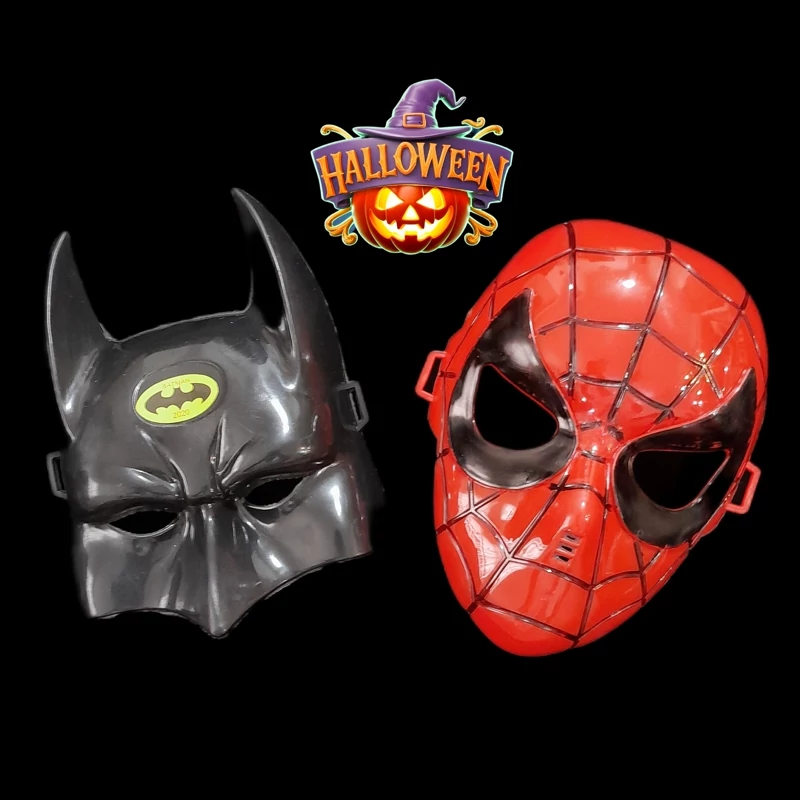 ماسک ایفای نقش شخصیت های مرد عنکبوتی بتمن انیمه 2 عددی