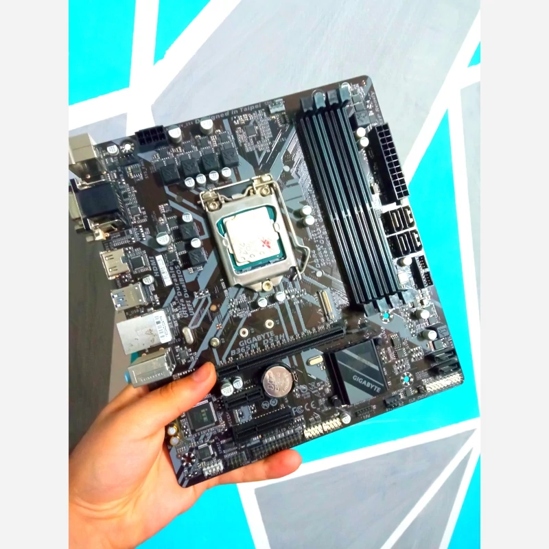 مادربرد b365گیگابایت ddr4 نسل 8و 9