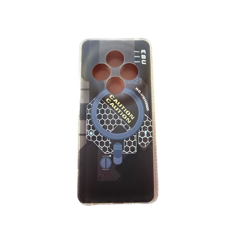 کاور مدل IMD_CAUTION مناسب برای گوشی موبایل شیائومی Redmi 14C / Poco C75