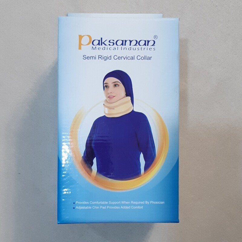 گردنبند طبی نیمه سخت پاک سمن ضد حساسیت (نئوپرن)