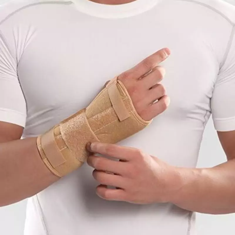 مچ بند طبی آتل دار کوتاه با زاویه پاک سمن