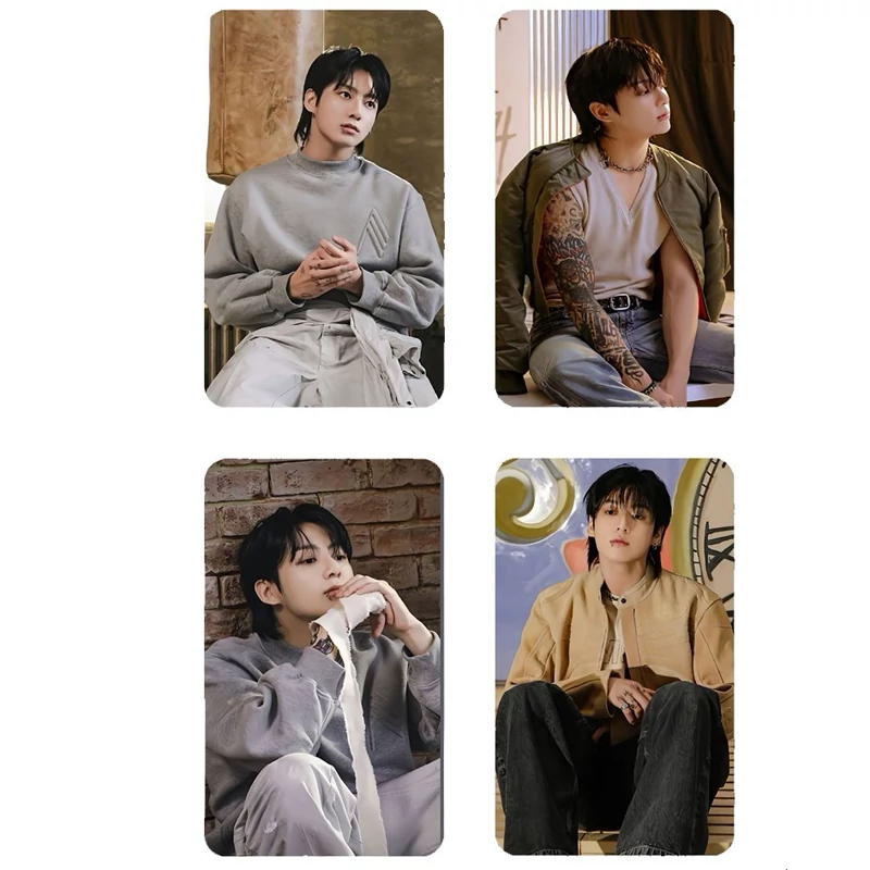 فتوکارت Photocard طرح جونگکوک JungKook مجموعه 4 عددی کد 9
