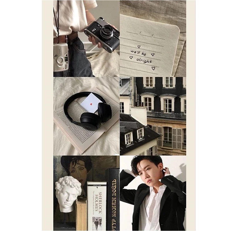 پوستر مدل پینترستی طرح جیهوپ Jhope کد1070