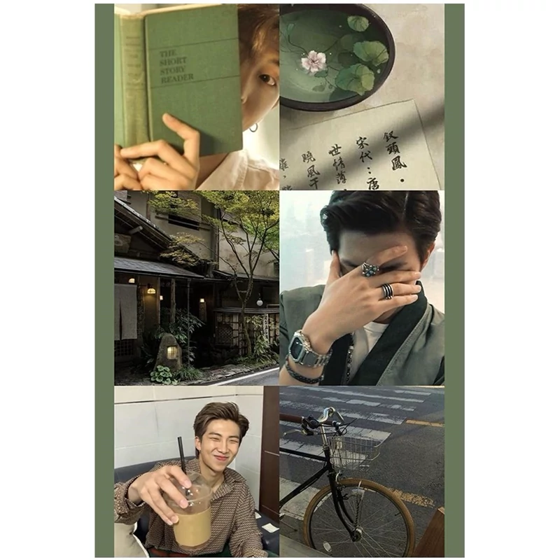 پوستر پینترستی مدل کیم نامجون Namjoon کد 979