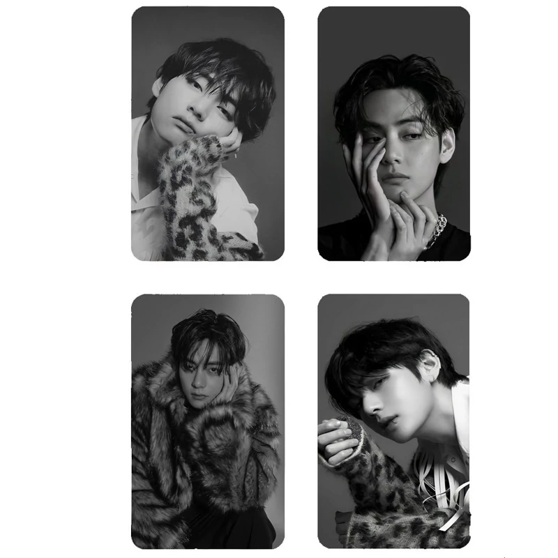 فتوکارت Photocard طرح KIM Taehyung مجموعه 4 عددی کد 20Q