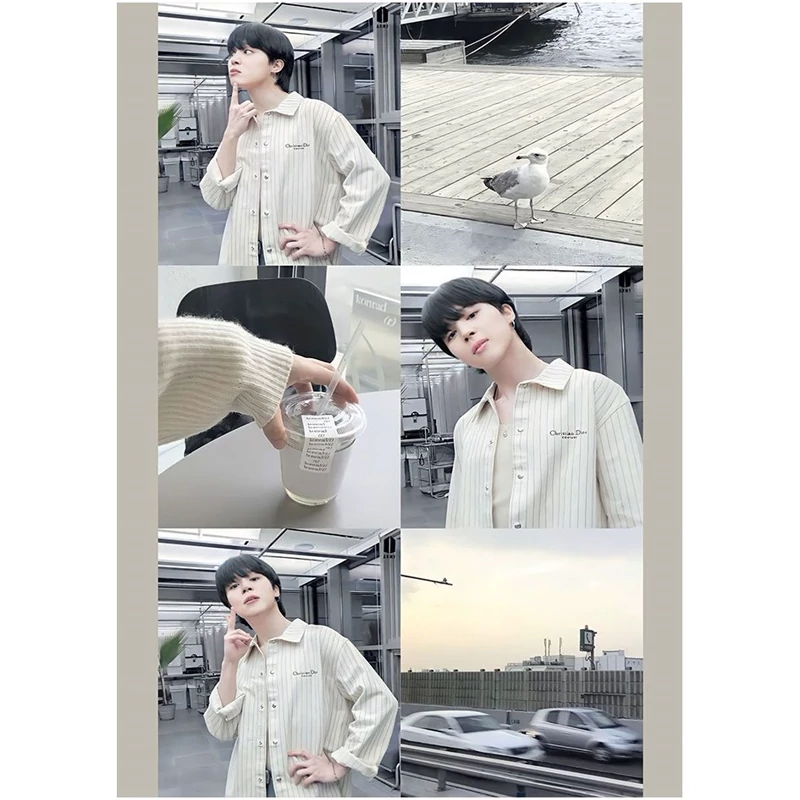 پوستر مدل پینترستی طرح پارک جیمین park Jimin کد 1362