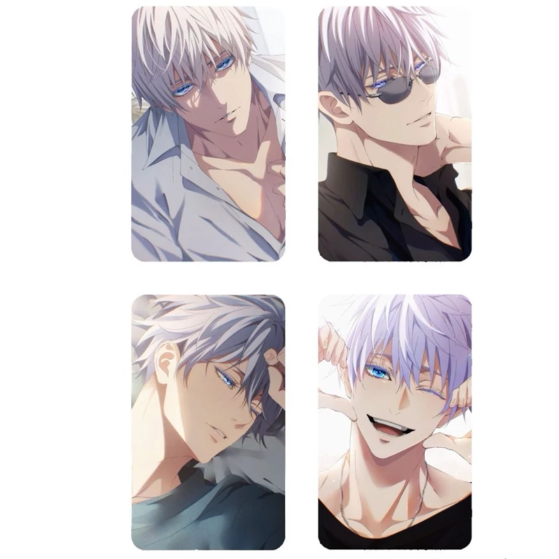 فتوکارت Photocard طرح انیمه جوجوتسو کایسن Jujutsu Kaisen طرح گوجو ساتورو کد 4