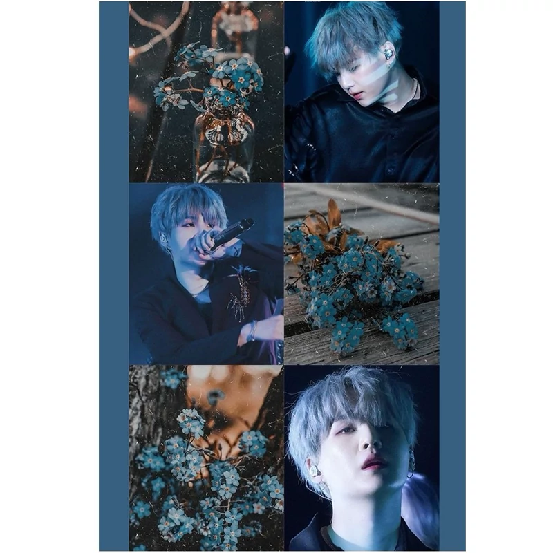 پوستر مدل پینترستی مین یونگی min Yoongi طرح شوگا SUGA کد1035