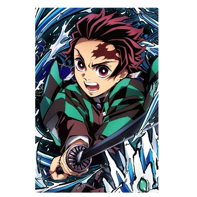 پوستر  مدل انیمه شیطان کش demon slayer کد 145