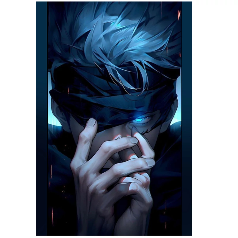 پوستر مدل انیمه جوجوتسو کایسن Jujutsu Kaisen طرح گوجو ساتورو Satoru Gojo کد823