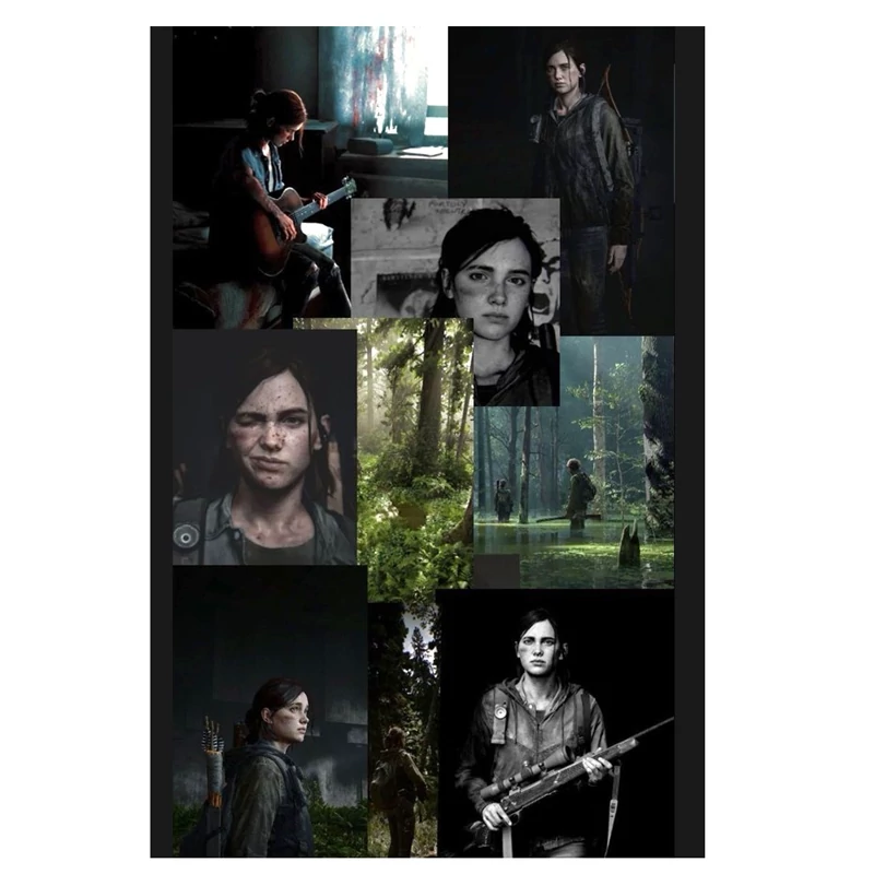 پوستر مدل پینترستی the last of us 2 طرح الی Ellie  کد 446