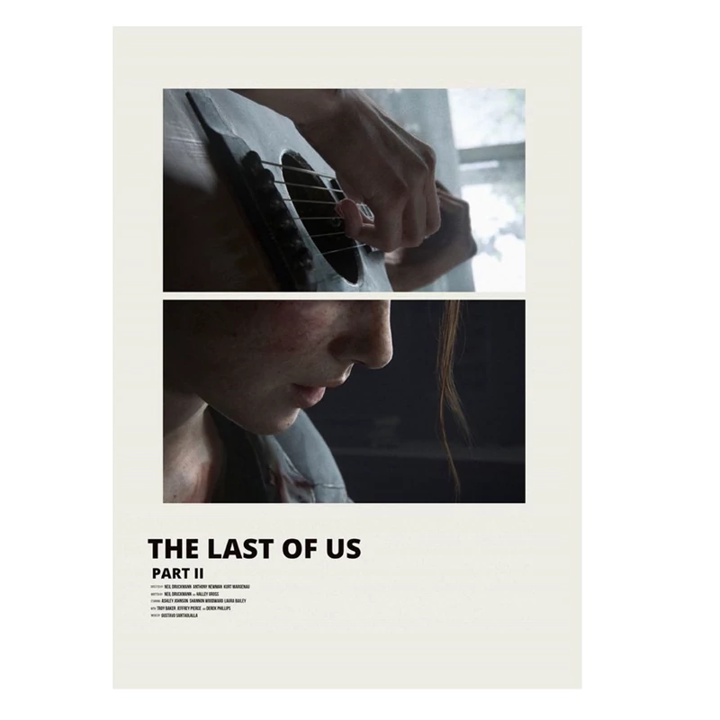 پوستر مدل the last of us 2 طرح الی Ellie کد 140