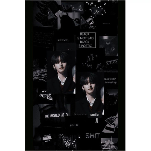 پوستر پینترستی مدل استری کیدز Stray kids طرح لینو Leeknow کد 947