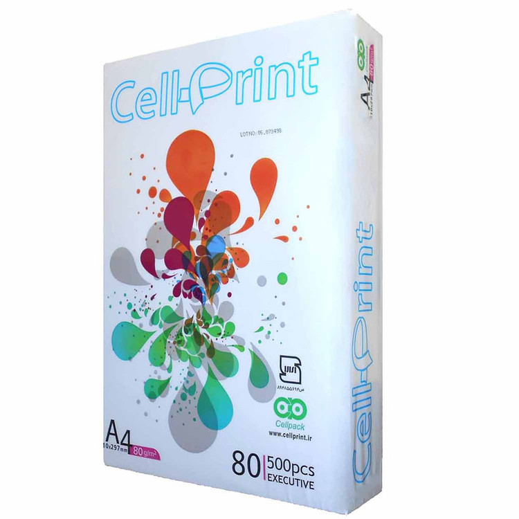 کاغذ A4 سل پرینت مدل Exactive بسته 2500 عددی