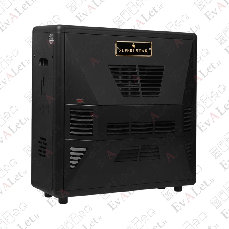 هیتر گازی سوپر استار مدل A610 چدنی فن دار (پس کرایه)
