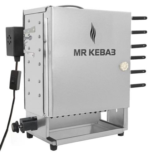 کباب پز ایستاده مستر کباب مدل 12 سیخ موتور دار (پس کرایه)