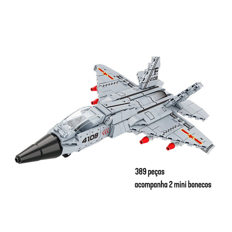ساختنی 389 تکه فارنج مدل جت جنگنده طرح J-35 FIGHTER کد FC4108
