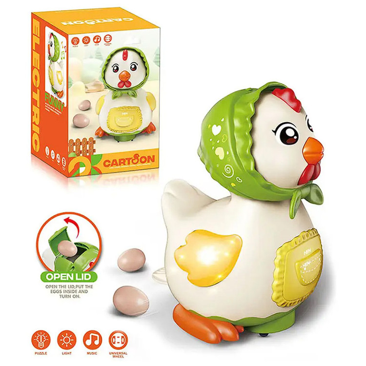 اسباب بازی مدل مرغ تخم گذار کد M06-B مجموعه 4 عددی