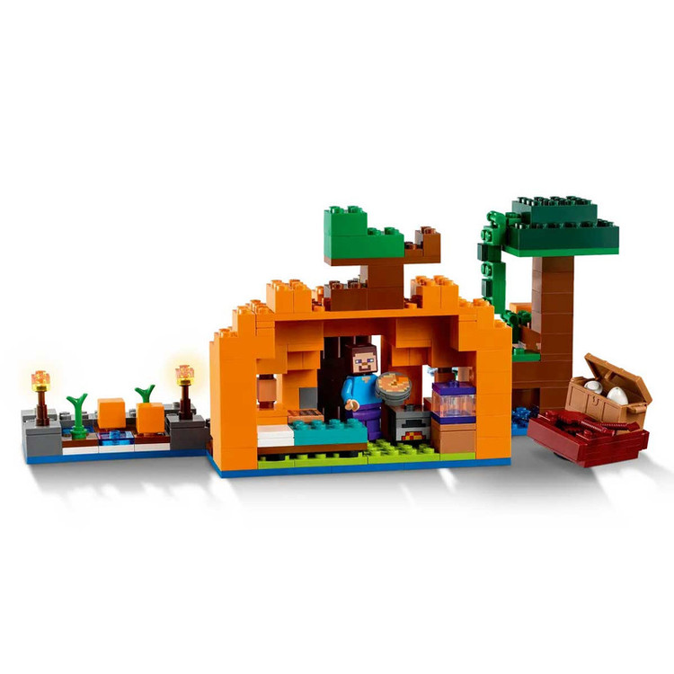 ساختنی 258 تکه ماینکرافت مدل Pumpkin Farm کد 31248