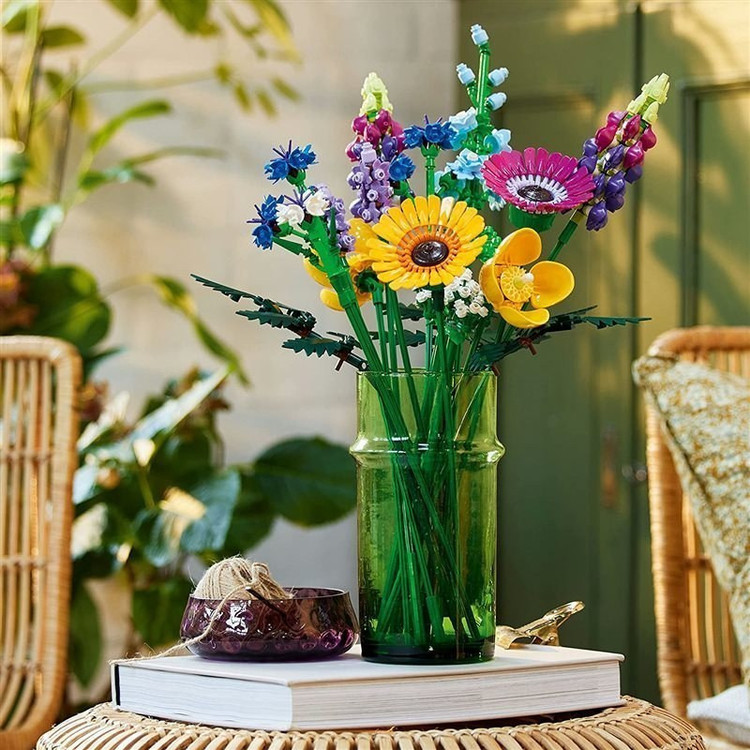 ساختنی 939 تکه مدل گل طرح Wildflower Bouquet کد 1333