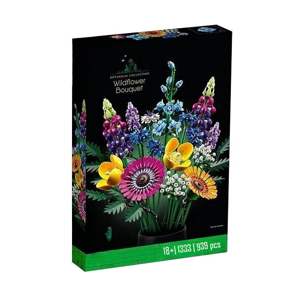 ساختنی 939 تکه مدل گل طرح Wildflower Bouquet کد 1333