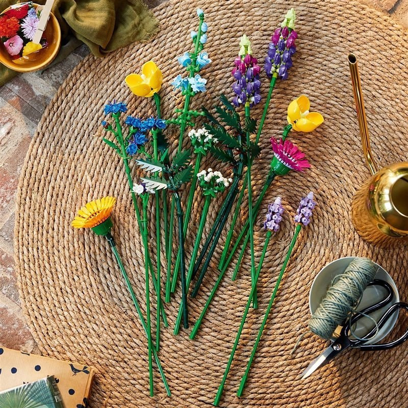 ساختنی 939 تکه مدل گل طرح Wildflower Bouquet کد 1333