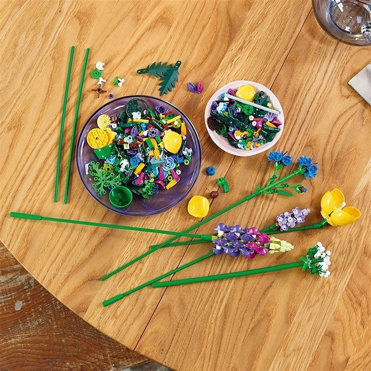 ساختنی 939 تکه مدل گل طرح Wildflower Bouquet کد 1333
