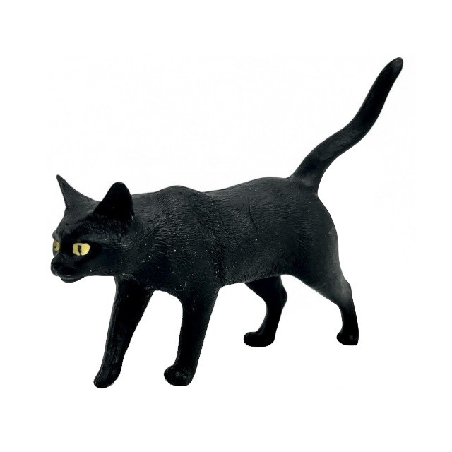 فیگور مدل گربه Domestic shorthair کد CA954-12 ارتفاع 8.5 سانتی‌متر
