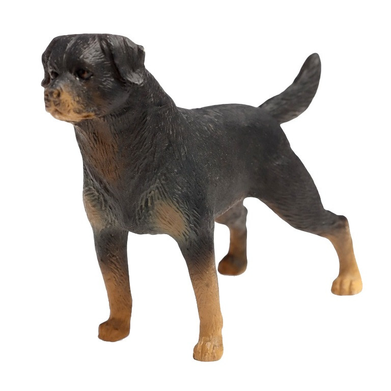فیگور مدل سگ روتوایلر طرح Rottweiler کد DO955-8 ارتفاع 8 سانتی متر