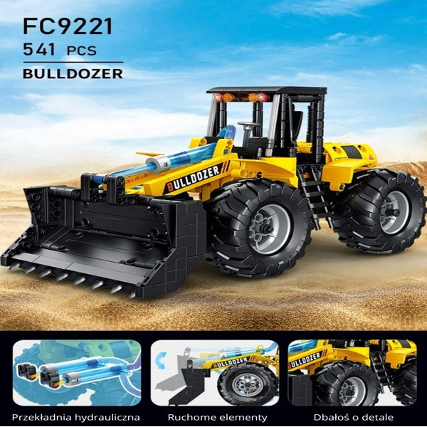 ساختنی 541 تکه فارنج مدل بولدوزر کد FC 9221