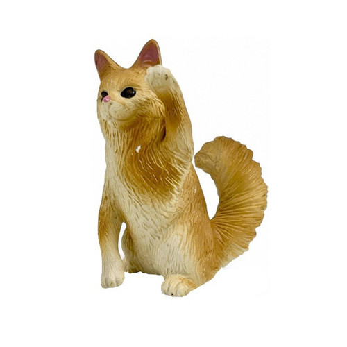 فیگور مدل گربه مین طرح Maine Coon کد CA954-6 ارتفاع 6.8 سانتیمتر