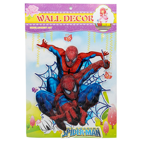 استیکر دیواری کودک مدل برجسته طرح مرد عنکبوتی