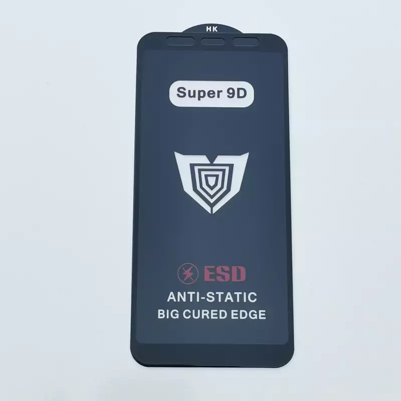 گلس تمام صفحه شیشه ای Anti Static super 9D گوشی سامسونگ J4 plus و J6 plus