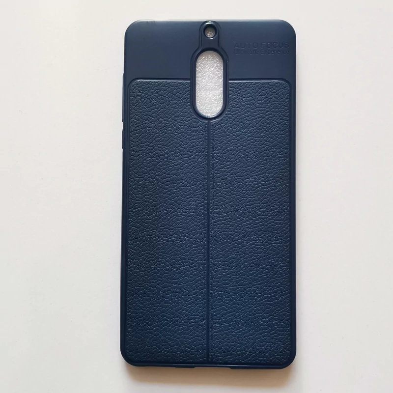قاب ژله ای درجه یک سرمه ای Auto focus گوشی Nokia 6 یا نوکیا 6 معمولی