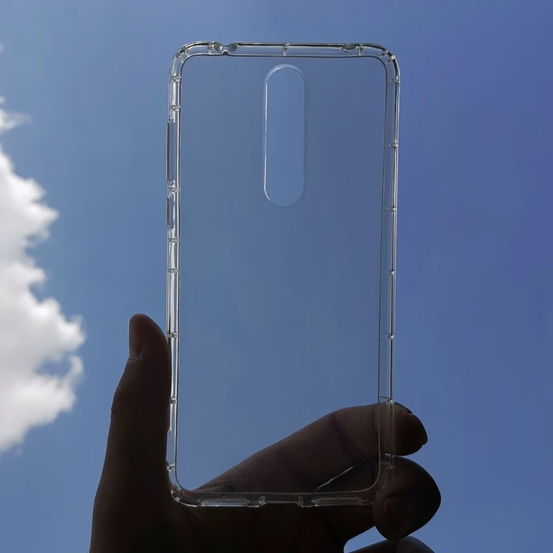 قاب ژله ای شفاف محکم مناسب گوشی نوکیا 3.1 پلاس یا Nokia 3.1 plus