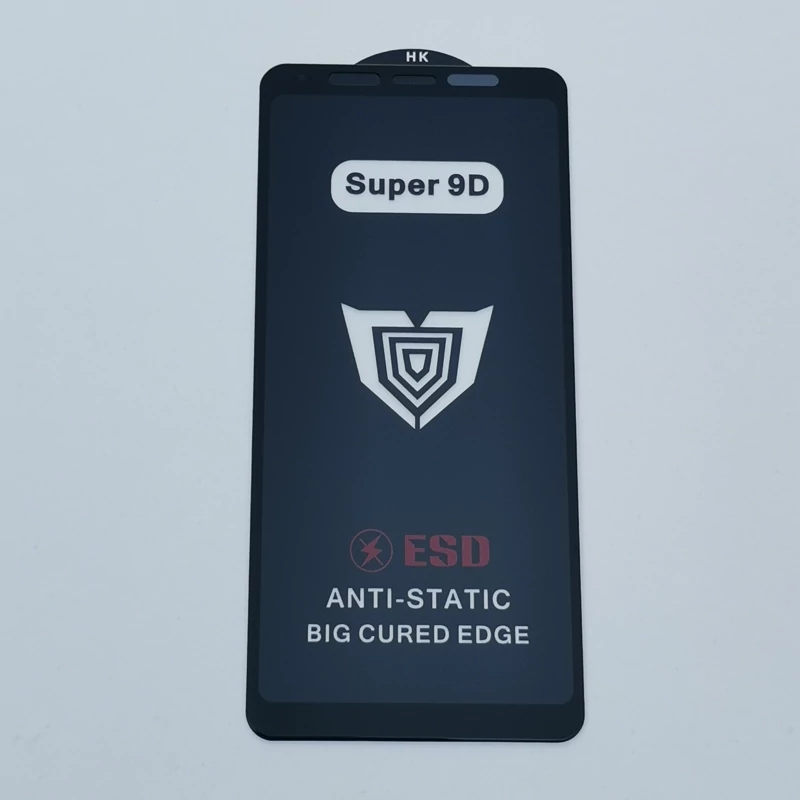 گلس تمام صفحه ضد ضربه anti static super 9D گوشی سامسونگ A9 2018 یا A920F