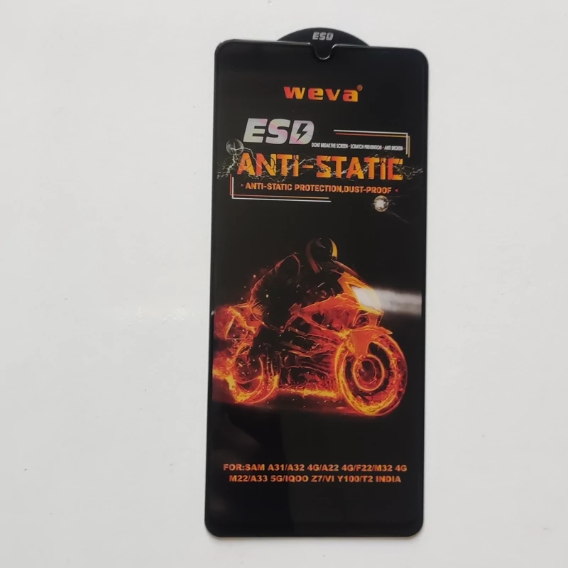 گلس تمام صفحه درجه یک Anti Static گوشی سامسونگ A32 4G و A22 4G