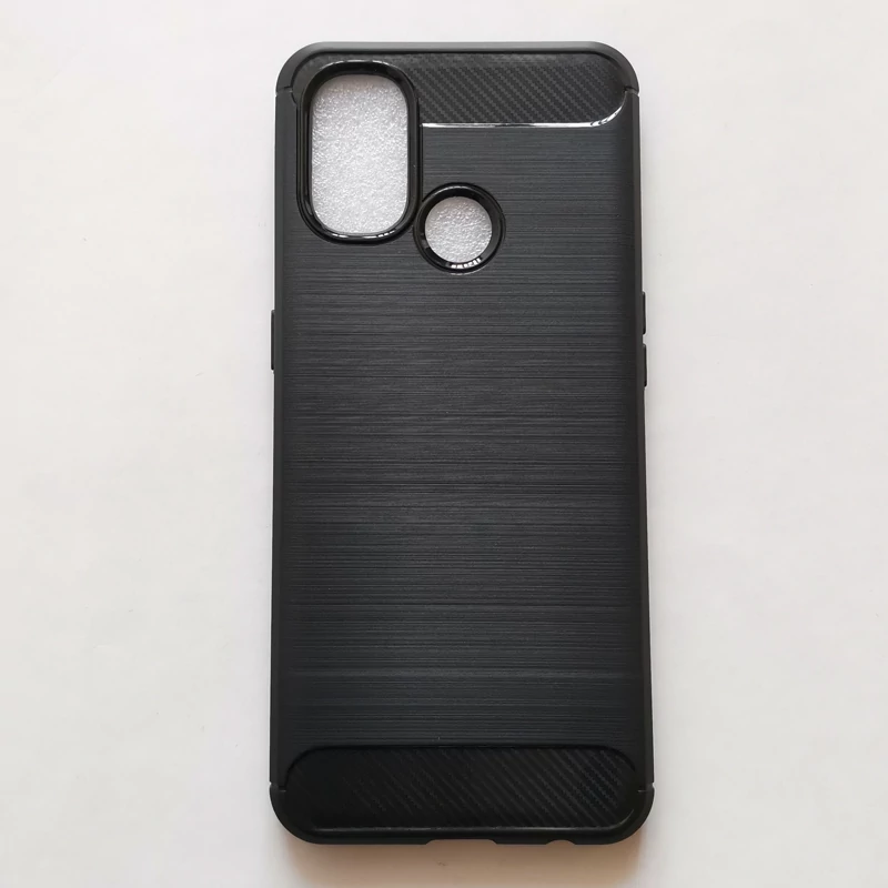 قاب ژله ای محکم طرح فیبر کربنی سامورایی گوشی Oneplus Nord N100 یا وان پلاس Nord N100