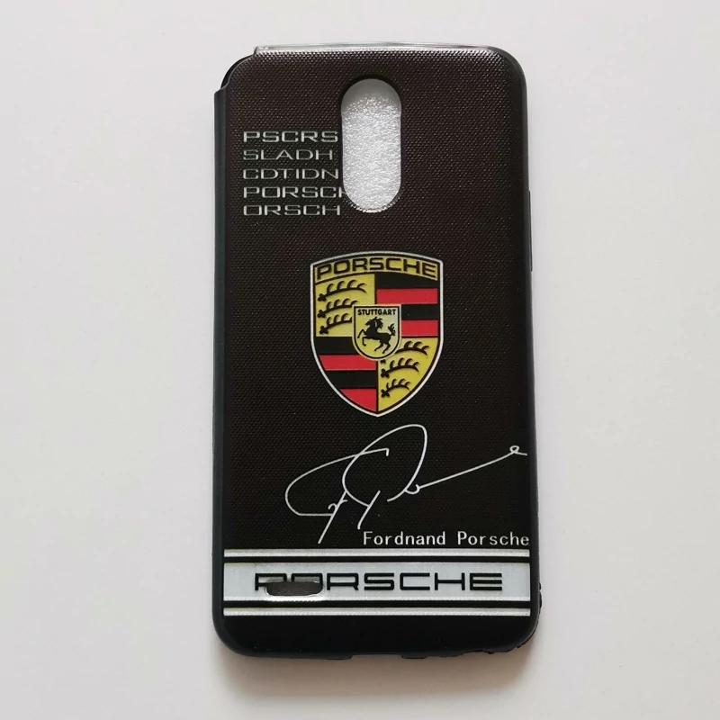 قاب طرحدار ژله ای porsche گوشی ال جی Stylus 3 یا LG Stylus 3