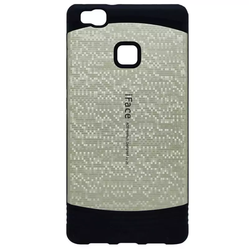 قاب iface محکم طلایی گوشی هوآوی P9 lite