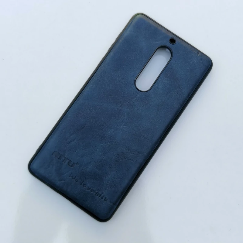 قاب طرح چرمی محکم NITU گوشی نوکیا 5 یا Nokia 5