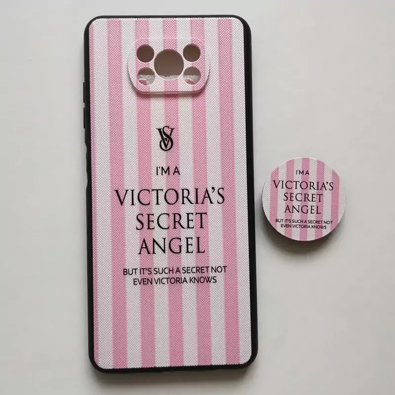 قاب طرحدار  VICTORIA SECRET پاپ سوکت دار گوشی شیائومی Poco x3 / x3 pro