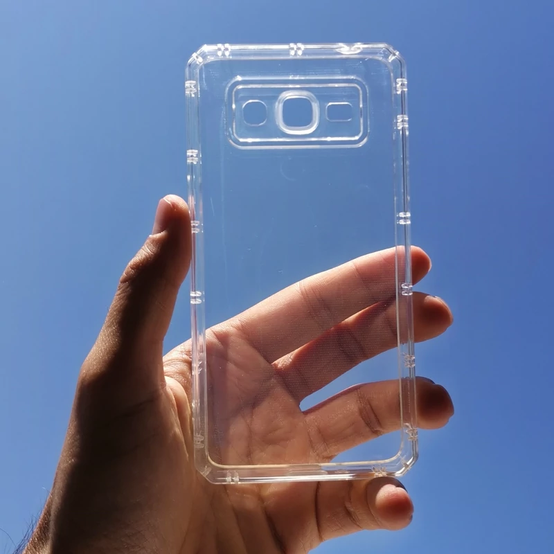 قاب ژله ای شفاف درجه یک محکم گوشی سامسونگ J2 prime و Grand prime