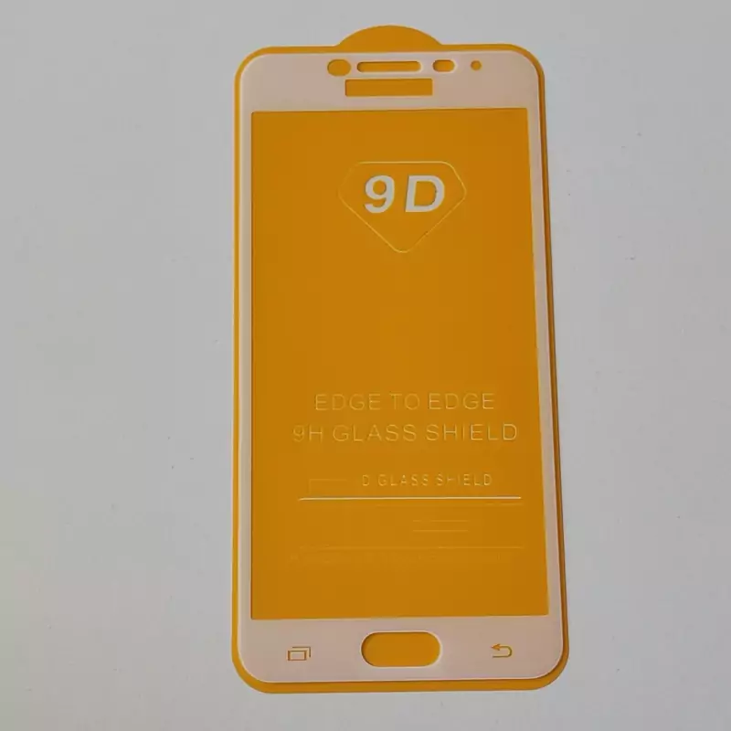 گلس تمام صفحه ضد ضربه سفید گوشی سامسونگ C5 و C5 pro