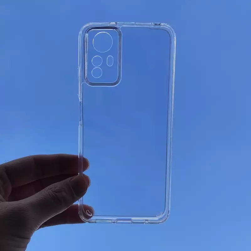 قاب شفاف پشت طلقی محکم گوشی شیائومی Redmi note 12s